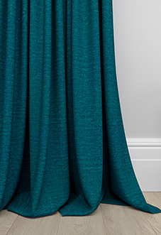 Maurice, Teal - Made to Measure Curtains